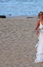 BEYONCE at a Beach in Hawaii 06/23/2016
