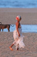 BEYONCE at a Beach in Hawaii 06/23/2016