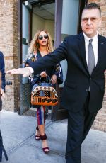 BEYONCE KNOWLES Leaves Her Hotel in New York 06/14/2016