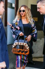 BEYONCE KNOWLES Leaves Her Hotel in New York 06/14/2016
