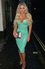 BIANCA GASCOIGNE at STK Restaurant in London 06/23/2016