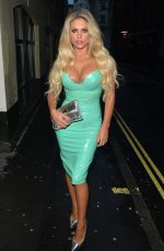 BIANCA GASCOIGNE at STK Restaurant in London 06/23/2016