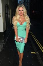BIANCA GASCOIGNE at STK Restaurant in London 06/23/2016