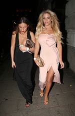 BIANCA GASCOIGNE Night Out in London 06/01/2016