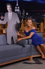 BLAKE LIVELY on the Set of Tonight Show Starring Jimmy Fallon in New York 06/20/2016