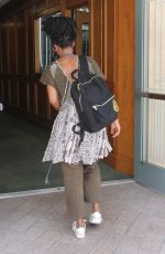 BRANDY NORWOOD Arrives at a Medical Building in Beverly Hills 06/03/2016