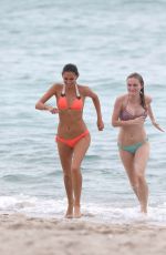 BRITTANY GONZALES in Bikini on the BEach in Miami 06/13/2016