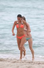 BRITTANY GONZALES in Bikini on the BEach in Miami 06/13/2016