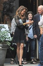 BROOKE BURKE Out and About in New York 06/25/2016