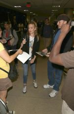 CAITY LOTZ at LAX Airport in Los Angeles 06/05/2016