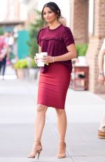 CAMILA ALVES Leaves Her Hotel in New York 06/14/2016