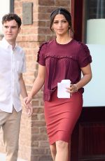 CAMILA ALVES Leaves Her Hotel in New York 06/14/2016