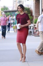 CAMILA ALVES Leaves Her Hotel in New York 06/14/2016