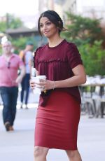 CAMILA ALVES Leaves Her Hotel in New York 06/14/2016