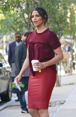 CAMILA ALVES Leaves Her Hotel in New York 06/14/2016