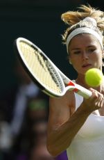 CAMILA GIORGI at 1st Round at Wimbledon Tennis Championships in London 06/27/2016