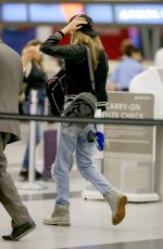 CARA DELEVINGNE at JFK Airport in New York 06/16/2016