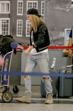 CARA DELEVINGNE at JFK Airport in New York 06/16/2016