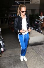 CARA DELEVINGNE at Los Angeles International Airport 06/04//2016
