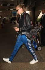 CARA DELEVINGNE at Los Angeles International Airport 06/04//2016
