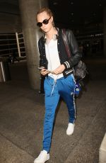 CARA DELEVINGNE at Los Angeles International Airport 06/04//2016