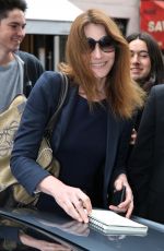 CARLA BRUNI at RTL Radio Studios in Paris 06/21/2016