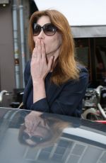 CARLA BRUNI at RTL Radio Studios in Paris 06/21/2016