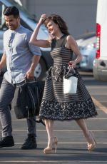 CARLA GUGINO Arrives at Jimmy Kimmel Live in Los Angeles 06/21/2016