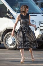 CARLA GUGINO Arrives at Jimmy Kimmel Live in Los Angeles 06/21/2016