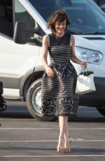 CARLA GUGINO Arrives at Jimmy Kimmel Live in Los Angeles 06/21/2016