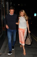 CARLY PARKER Night Out in London 06/09/2016