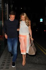 CARLY PARKER Night Out in London 06/09/2016