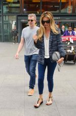 CAT DEELEY at Heathrow Airport in London 05/30/2016