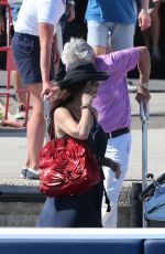 CATHERINE ZETA JONES Out  in Saint Laurent du Var 06/23/2016