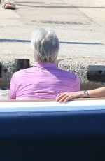 CATHERINE ZETA JONES Out  in Saint Laurent du Var 06/23/2016