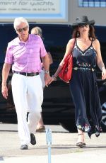 CATHERINE ZETA JONES Out  in Saint Laurent du Var 06/23/2016