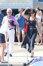 CATHERINE ZETA JONES Out  in Saint Laurent du Var 06/23/2016
