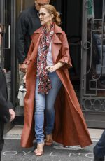 CELINE DION Leaves Her Hotel in Paris 06/19/2019