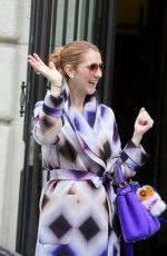 CELINE DION Leaves Her Hotel in Paris 06/29/2016