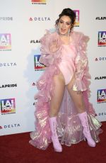 CHARLI XCX at LA Pride Music Festival in Los Angeles 06/11/2016