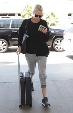 CHARLIZE THERON at LAX Airport in Los Angeles 06/30/2016