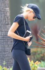 CHARLOTTE MCKINNEY in Leggings Out in Malibu 06/25/2016