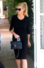 CHARLOTTE MCKINNEY Leaves a Spa in Melrose Place 06/01/2016