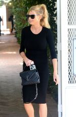CHARLOTTE MCKINNEY Leaves a Spa in Melrose Place 06/01/2016