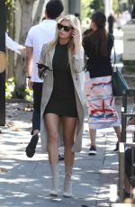 CHARLOTTE MCKINNEY Out and About in West Hollywood 06/13/2016