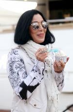 CHER Out and About in Saint Tropez 06/16/2016