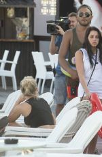 CHLOE FERRY and MARNIE SIMPSON Out in Magaluf 06/14/2016