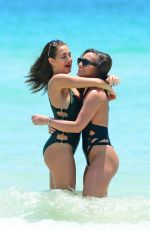 CHLOE GOODMAN in Swimsuit at a Beach in Miami 05/20/2016