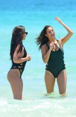 CHLOE GOODMAN in Swimsuit at a Beach in Miami 05/20/2016