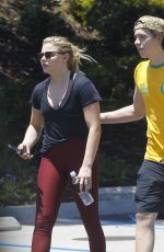 CHLOE MORETZ and Brooklyn Beckham Out in Los Angeles 06/26/2016